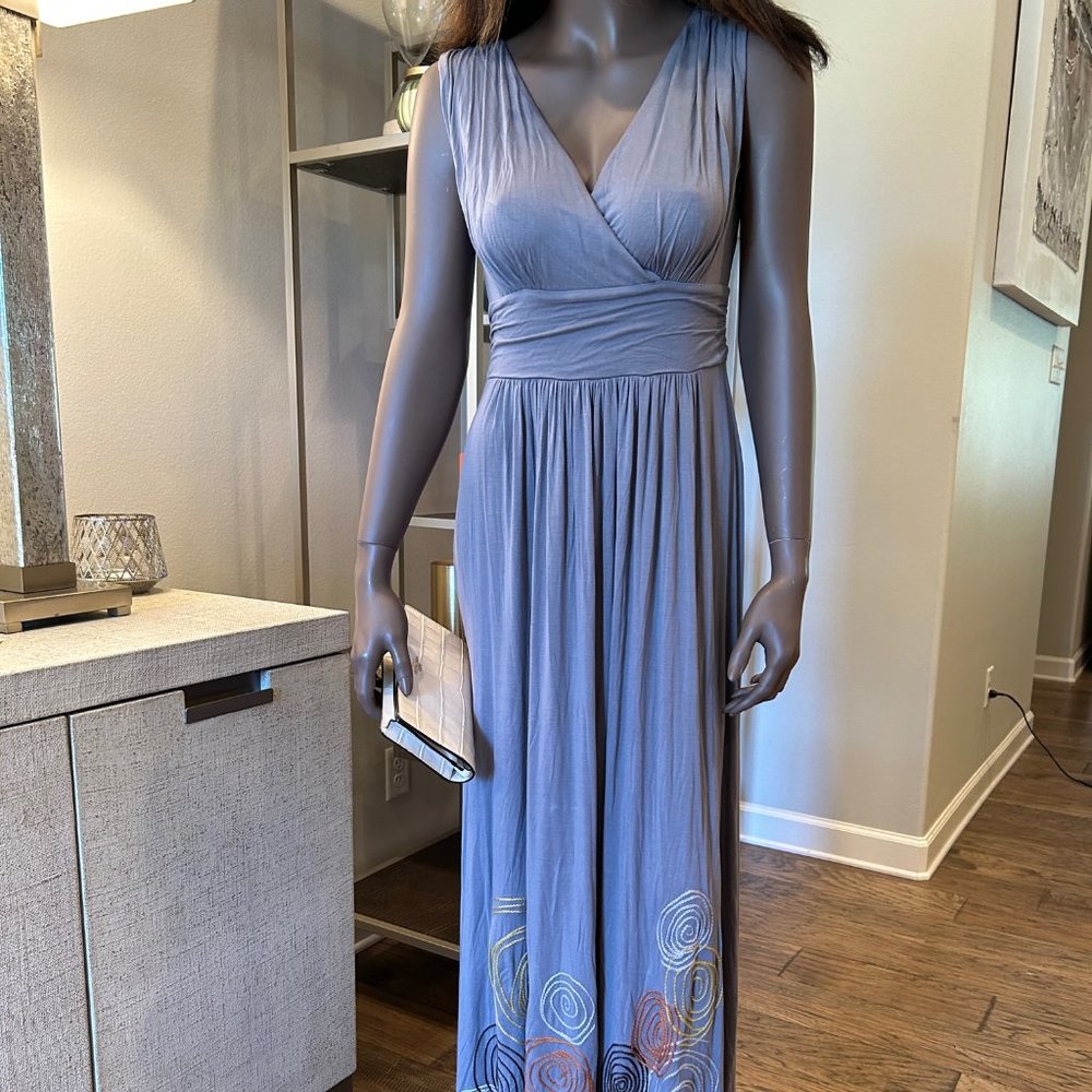 Monroe and Main Heather Grey Maxi